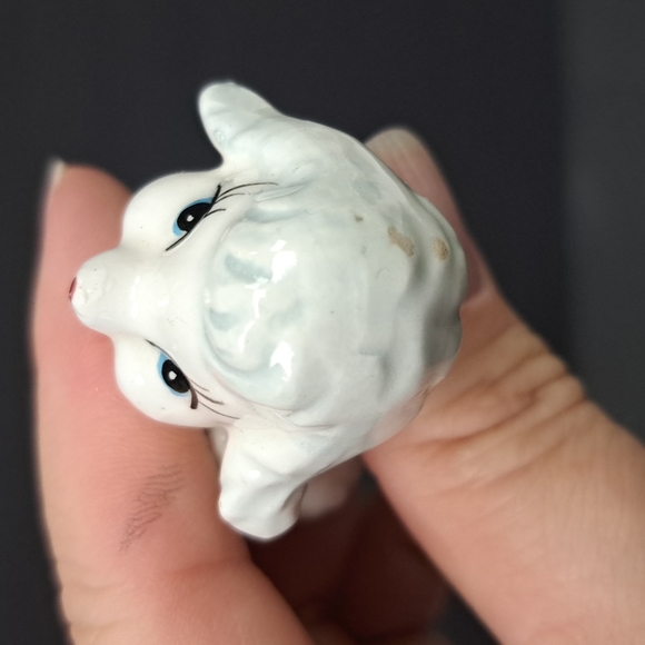 Vintage Napcoware miniature toy poodle figure marked Japan - Picture 4 of 6